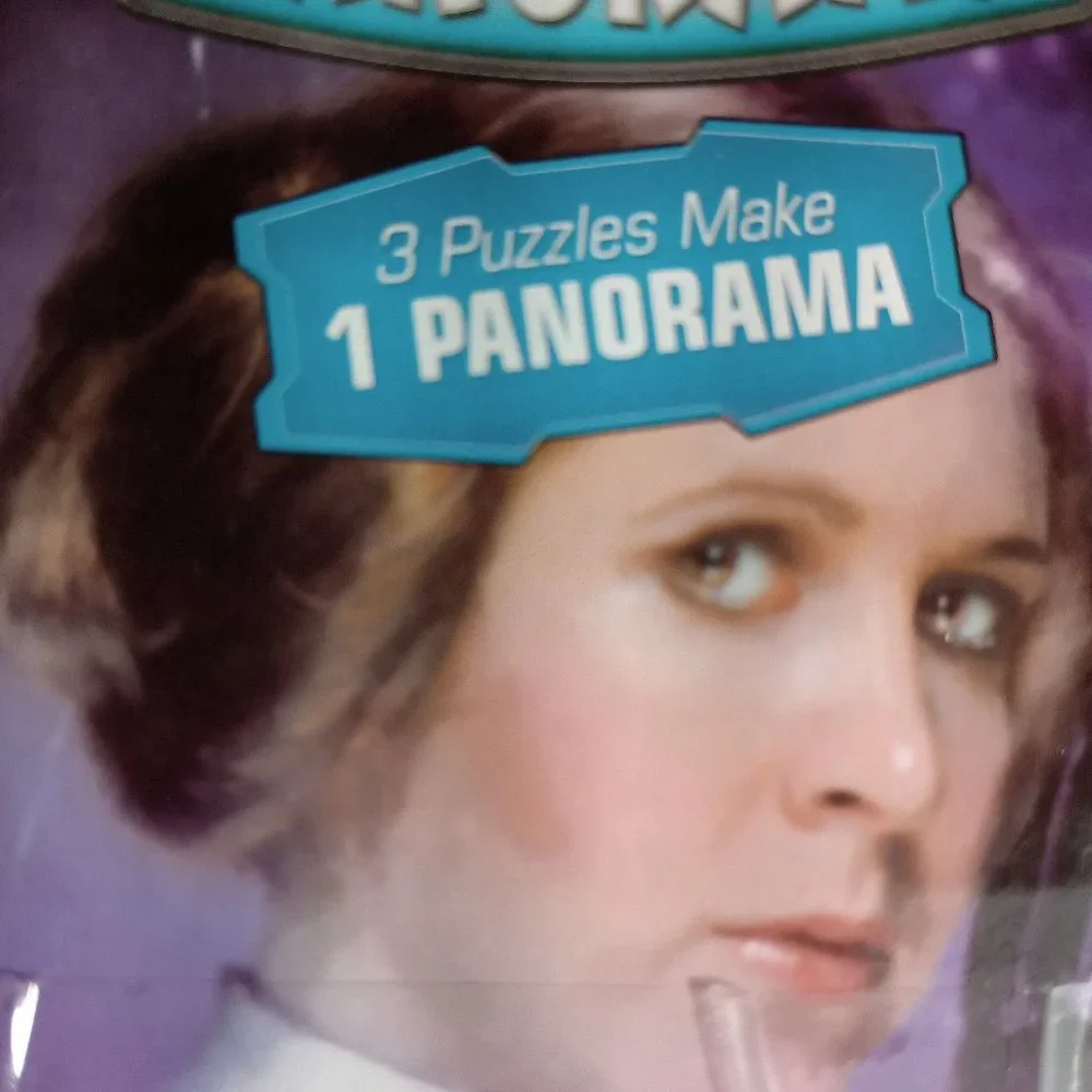 1 of 3 Star Wars Panorama Puzzle Inner Bag is Sealed Box Has Been Opened